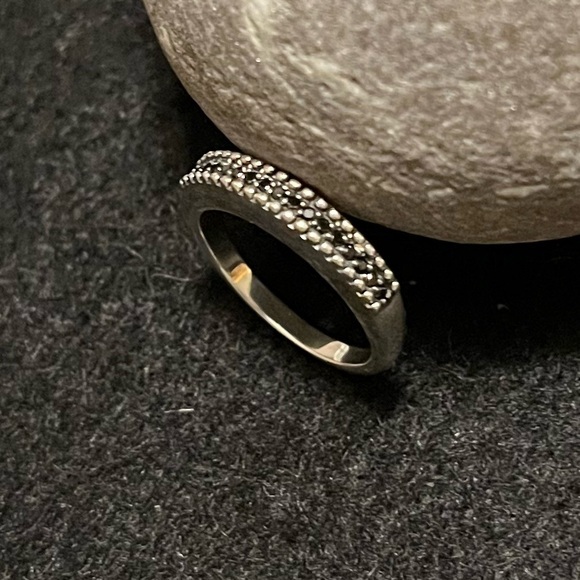 Silpada Jewelry - Silpada Sterling Silver and Marcasite Beaded Ring size 6